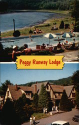 Peggy Runway Lodge Postcard