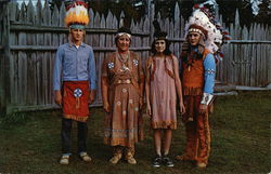 Chippewa Totem Village Postcard