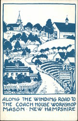 Along the Winding Road to the Coach House Workshop Postcard