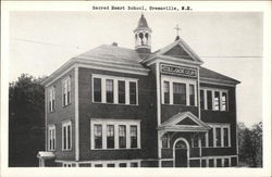 Sacred Heart School Greenville, NH Postcard Postcard Postcard