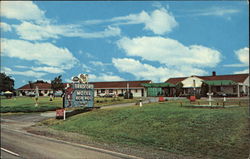 Bradford Motel Rob Roy Postcard