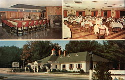 Views of Taconic Park Restaurant Postcard