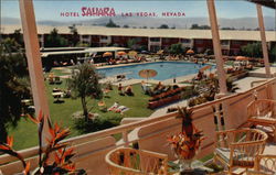 Hotel Sahara Postcard