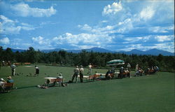 Spalding Inn Club - Lawn Bowling Whitefield, NH Postcard Postcard Postcard