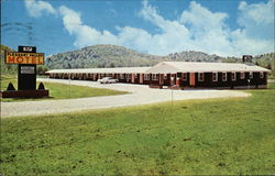 Pleasant Valley Motel Postcard