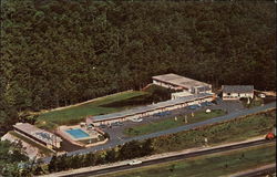 Sierra Motel and Gold Room Postcard