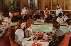 Dining Room of Restaurant 57 Boston, MA Postcard Postcard Postcard