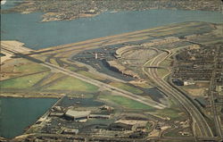 La Guardia Airport Postcard