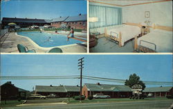 Views of Deluxe Motor Court, Inc. Postcard