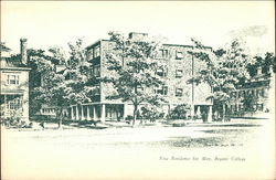 New Residence for Men at Bryant College Postcard