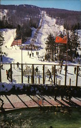 View of Sauna Pool Postcard