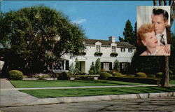 Residence of Desi Arnez and Lucille Ball Beverly Hills, CA Postcard Postcard Postcard