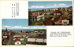 Views of City Yokohama, Japan Postcard Postcard 