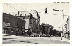 Main Street View Postcard