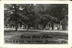 Shady Grove Cabins Farmington, CT Postcard Postcard Postcard