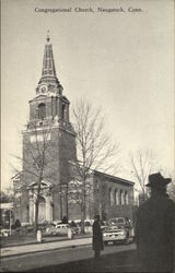 Congreagtional Church Naugatuck, CT Postcard Postcard Postcard