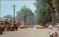 Main Street New Milford, CT Postcard Postcard Postcard