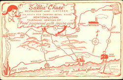 Sallie Chase Restaurant and Caterer Postcard
