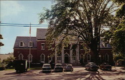 Town Hall and Post Office Newtown, CT Postcard Postcard Postcard