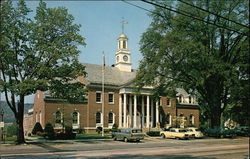 Street View of Edmond Town Hall Postcard