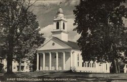 First Congregational Church Postcard