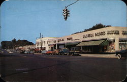 West Hartford's Shopping Center Postcard