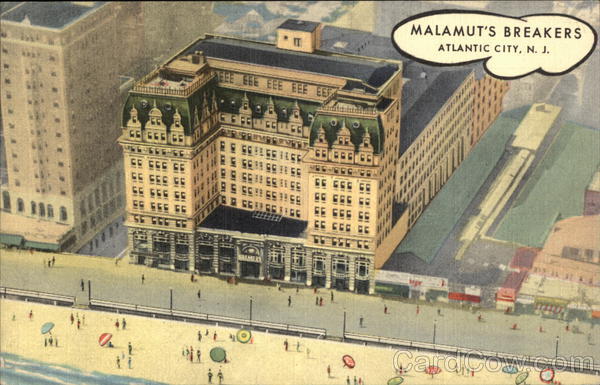 Malamut's Breakers Hotel Atlantic City New Jersey