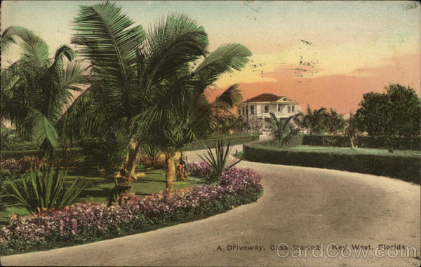 A Driveway at Casa Marina Key West Florida