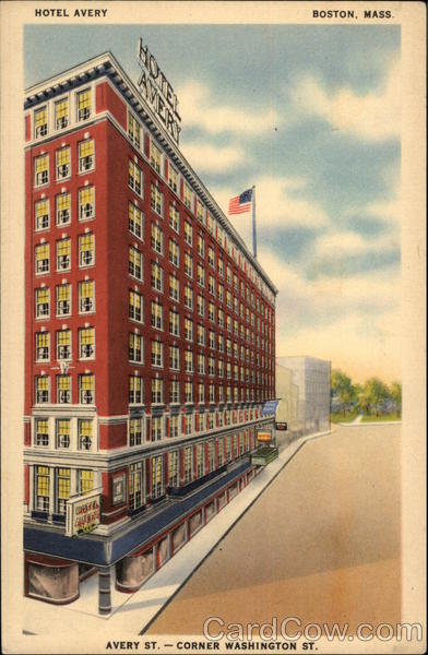 Hotel Avery Boston Massachusetts