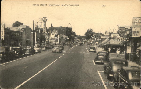Main Street Waltham Massachusetts