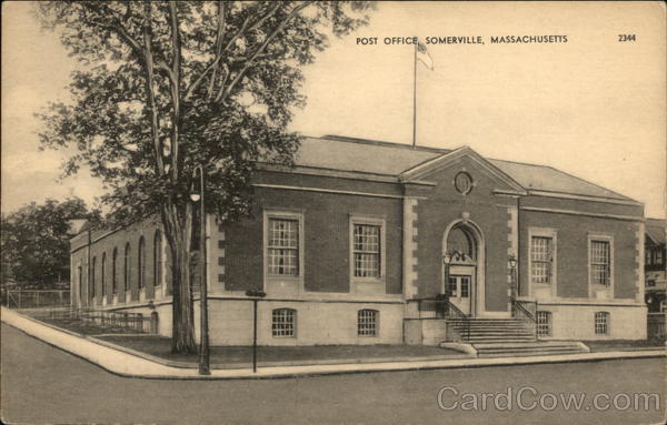 Post Office Somerville Massachusetts