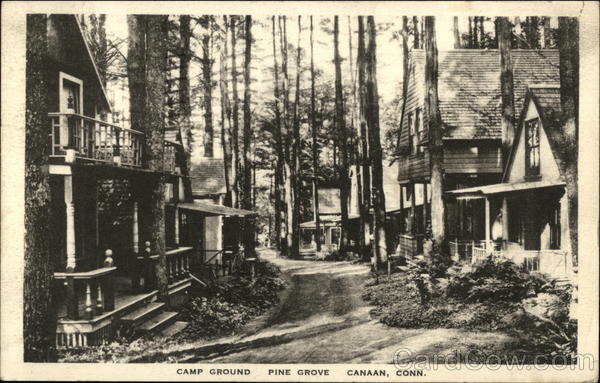 Camp Ground in Pine Grove Canaan Connecticut