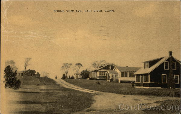 Residential View of Sound View Avenue East River Connecticut