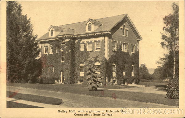 Connecticut State College - Gulley Hall Storrs