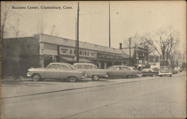 Business Center Glastonbury, CT Postcard