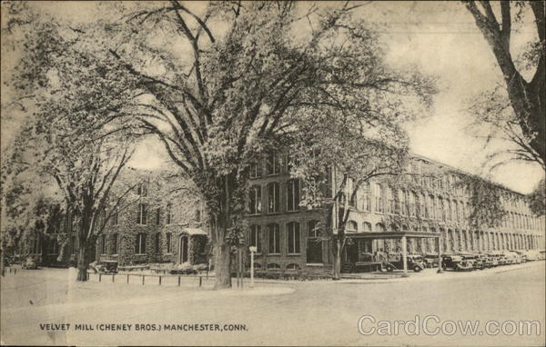 Velvet Mill (Cheney Brothers) Manchester Connecticut