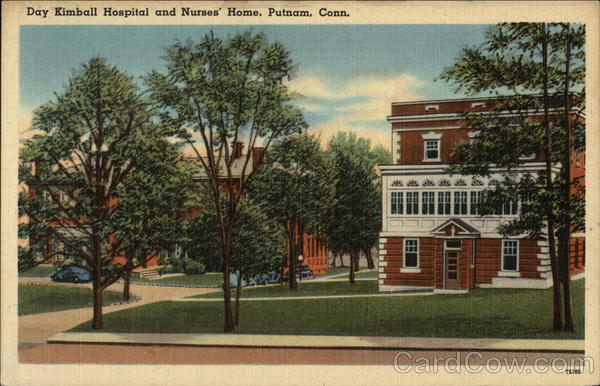 Day Kimball Hospital and Nurses' Home Putnam Connecticut
