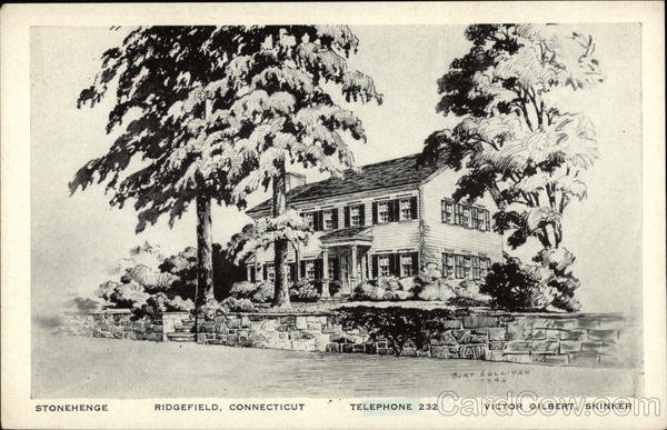 Stonehenge - Victor Gilbert, Skinker - Telephone 232 Ridgefield Connecticut