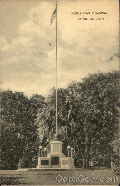 World War Memorial Torrington Connecticut