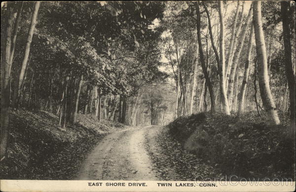 Scenic East Shore Drive Twin Lakes Connecticut