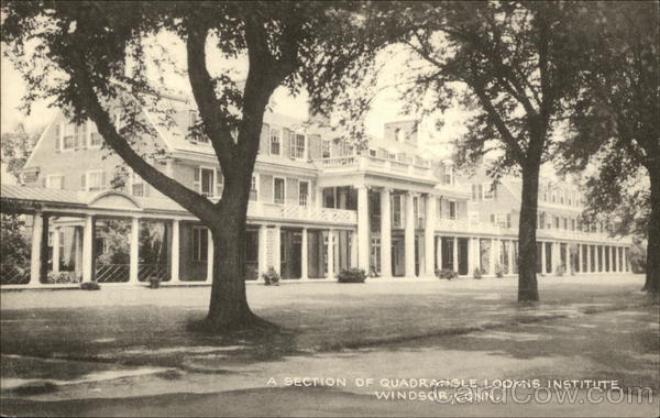 A Section of Quadrangle Loomis Institute Windsor Connecticut