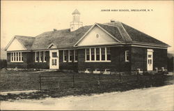 Junior High School Postcard