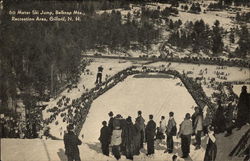 60 Meter Ski Jump, Belknap Mts. Recreation Area Postcard