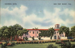 Hacienda Hotel New Port Richey, FL Postcard Postcard Postcard
