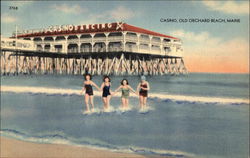 Casino Old Orchard Beach, ME Postcard Postcard Postcard