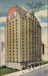 Hotel Holland Postcard