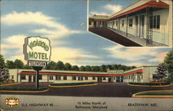 Vagabond Motel Bradshaw, MD Postcard Postcard Postcard