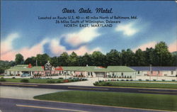 Deer Dale Motel Postcard