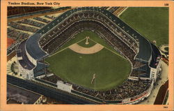 Aerial View of Yankee Stadium Postcard
