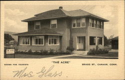 Rooms for Tourists at "The Acre" on Bragg Street Canaan, CT Postcard Postcard Postcard